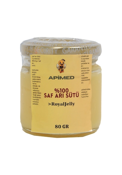 Apimed Arı Sütü 80gr Jelli Buz Poşeti 80 G