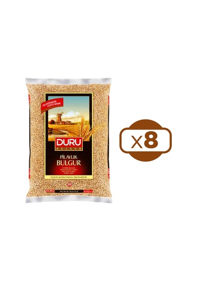 Duru Pilavlık Bulgur 8 x 1 KG