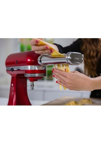 KitchenAid Uyumlu 5Ksmpra 3 Parça Hamur Silindiri Ve Makarna Kesici Akse