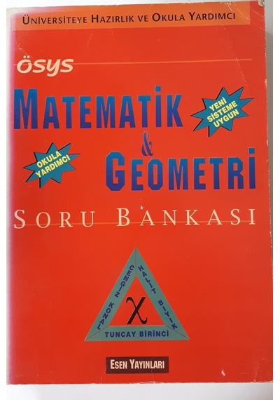 Ösys Matematik Geometri Soru Bankası 1998 Yılı Basım Esen Yayınla