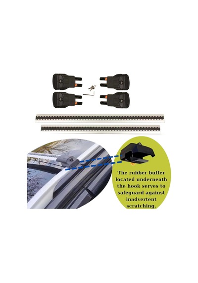 Cross Auto Accessorıes Oto Aksesuar- Citroen C5 Aircross Suv İçin T1 Model Ara Atkı Kilitlenebilir Portbagaj Taşıyıcı 2li Set Gri Renk Cross Auto Accessorıes Oto Aksesuar- Citroen C5 Aircross Suv İçin T1 Model Ara Atkı Kilitlenebilir Portbagaj Taşıyıcı 2li Set Gri Renk