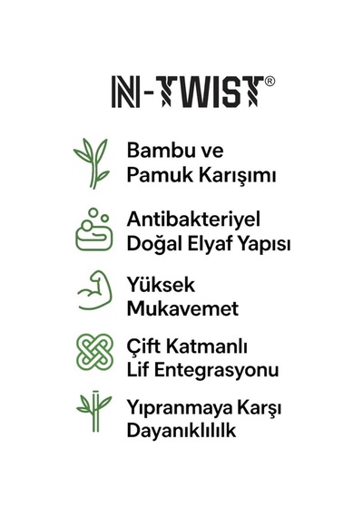 Norfolk Retro N-twist Bambu Ve Pamuklu Günlük Spor Çorabı beyaz