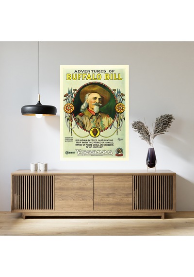 Adventures Of Buffalo Bill 1917 Poster