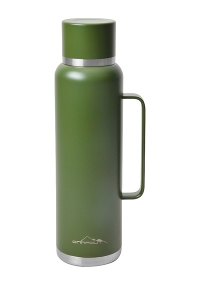 Campout Çift Katmanlı Termos 1500 ML Yeşil