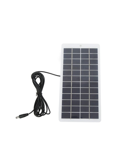 Güneş Paneli, 5w 12v Taşınabilir Yüksek Verimli Güneş Modülü Dc Arayüzlü Polikristal Güneş Enerjisi Paneli,