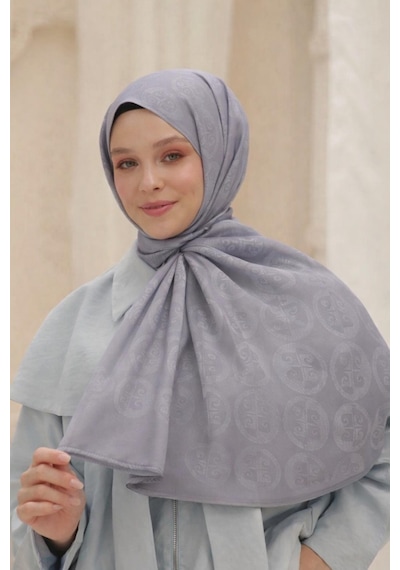 Pierre Cardin Lyocell Naia Rivela Şal 6080200 Gri