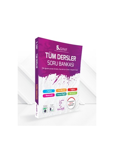 Karekök Müfredat 5.sınıf Ders Anlatım Kitapları-tüm Dersler Soru