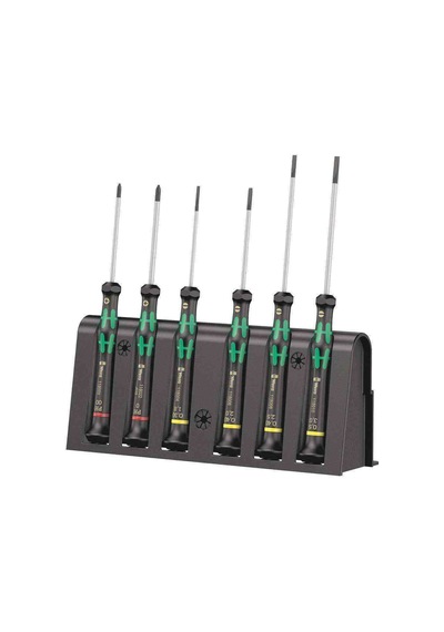 Wera 2035 Düz6 A Mikro PhYıldızDüz Tornavida Set 05118150001