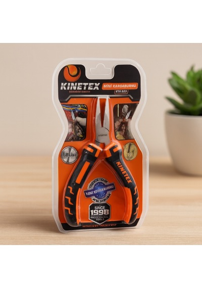 Vakumlu Mini 115 Mm Çelik Kargaburun Pense