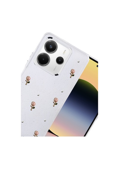 Xiaomi Redmi Note 14 4g Uyumlu Fiyonk Desenli Kapak - Desen 6 Renkli