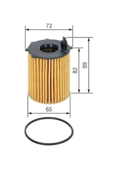 Bosch F026407159 Yağ Filtresi