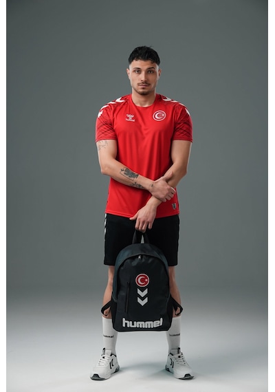 Hummel Milli Takım Line Antrenman Tişört Kırmızı