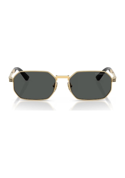 Versace Ve 2297 100287 54 Erkek Geometrik Gold Metal Güneş Gözlüğü Altın