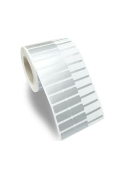 Kuyumcu ve Gözlük Etiketi Silver - Gümüş Renkli 10 mm X 76 mm İthal