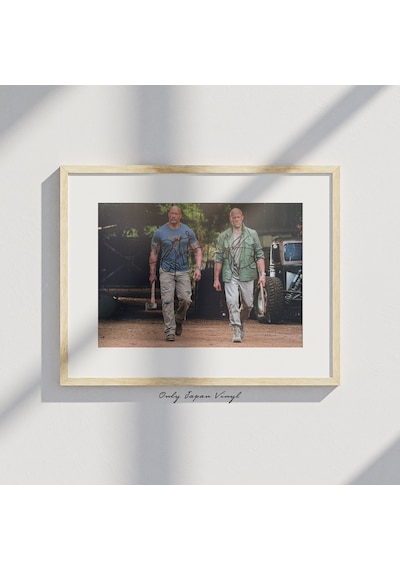 Dwayne Johnson & Jason Statham 20x30 Cm El İmzalı Fotoğraf Ömür