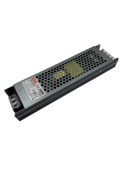 Jinbo 240w 12v 20a Ip20 Slim Metal Kasa Iç Mekan Şerit Led Trafo Jlv-12240tk