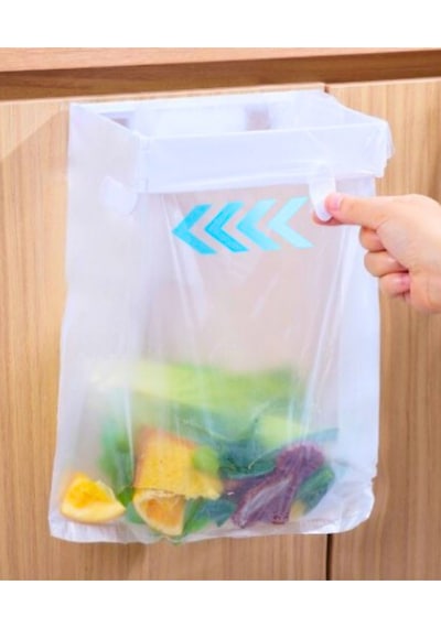Katlanabilir Tutucu Kendinden Yapışkanlı Çok Amaçlı Poşet Havlu Tutma Mutfak Banyo Aparatı Plastik B Diğer