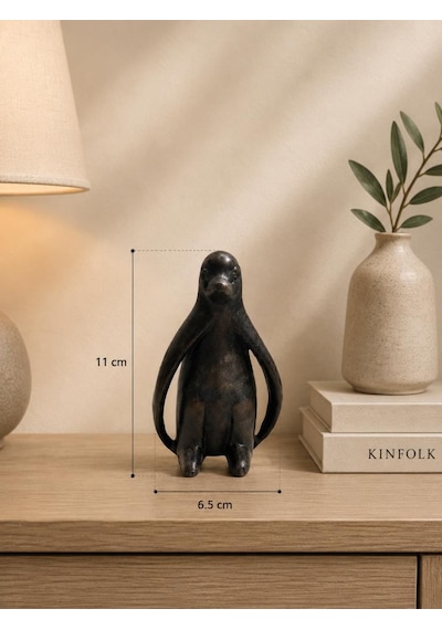 Penguen Biblo Dekoratif Obje Minimal Modern Kitaplık Rafı Ve Komidin Üstü Dekoru Reçine Küçük Boy Siyah Dekor Aksesuar 11 Cm Penguen Biblo Dekoratif Obje Minimal Modern Kitaplık Rafı Ve Komidin Üstü Dekoru Reçine Küçük Boy Siyah Dekor Aksesuar 11 Cm