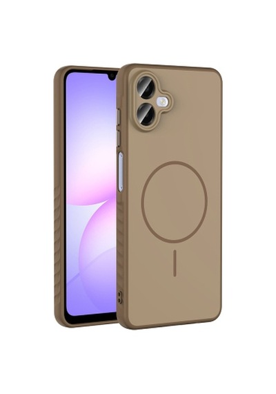 Lexroo Galaxy A07 Mag Safe Şarj Özellikli Tea Kılıf - Gold