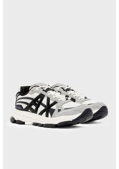 Armani Exchange Logolu Sneaker Ayakkabı Erkek Ayakkabı Xm003608 Af29104 M8457 Gri-beyaz-siyah Armani Exchange Logolu Sneaker Ayakkabı Erkek Ayakkabı Xm003608 Af29104 M8457 Gri-beyaz-siyah