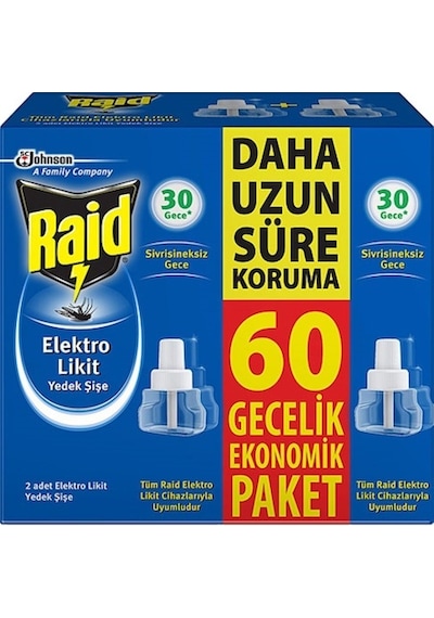 Raid Elektro Likit 42 Ml 60 Gece