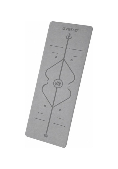 Premium Sporcu Esnek Beden Rym-grey Kauçuk Yogamat Gri Renk 183 68 0,5 Cm