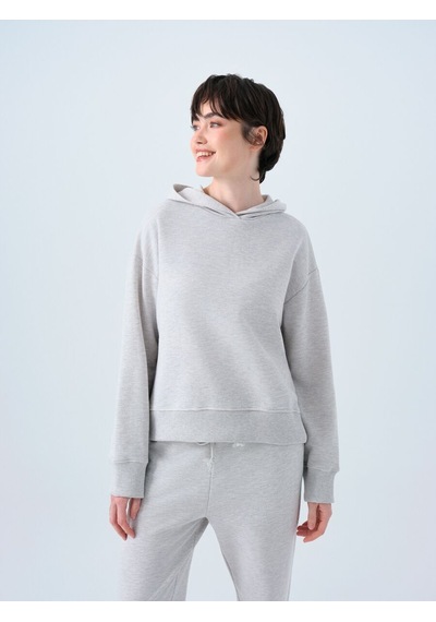 LOFT Regular Fit Kadın Sweatshirt Lf2038736 Q1.v1 Gri Melanj