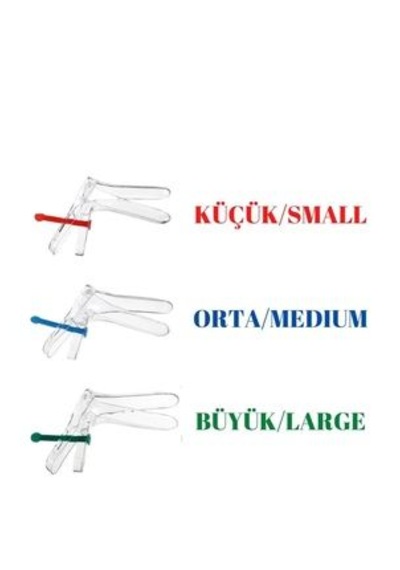 Yılkal Vajinal Spekülüm 3l'ü S-M-L