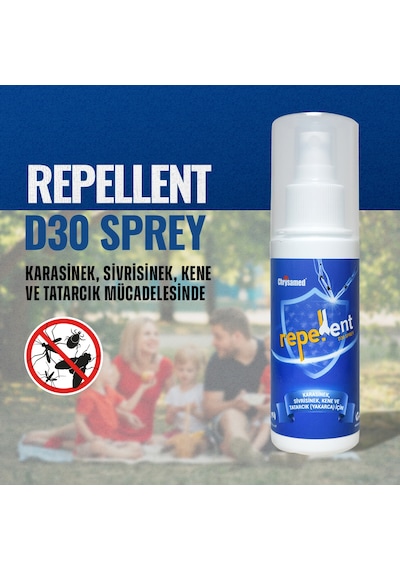 Chrysamed D30 Sprey Haşere Kovucu 100 ML