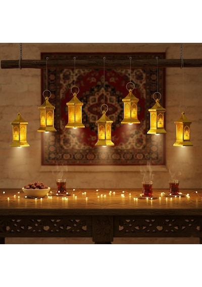 Ramazan Temalı Altıgen Kubbe Led Lamba Diğer