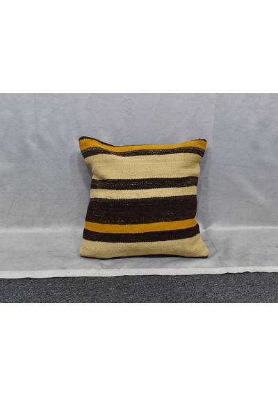 Zehra Abla Halı Yeni El Dokuma Dekoratif Kilim Kırlent Yastık Kılıfı 6027