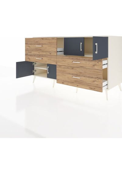 Kronos Konsol 2 Raflı 4 Çekmeceli 4 Kapaklı 176x59x99 Aytaşı-antrasit/çam Antrasıt/atlas Çam - Aytası Kronos Konsol 2 Raflı 4 Çekmeceli 4 Kapaklı 176x59x99 Aytaşı-antrasit/çam Antrasıt/atlas Çam - Aytası