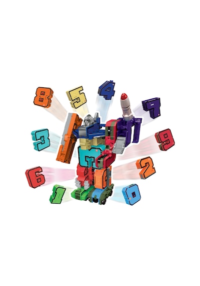 Pocket Morphers Dönüşebilen Numaralar 10'lu - Set