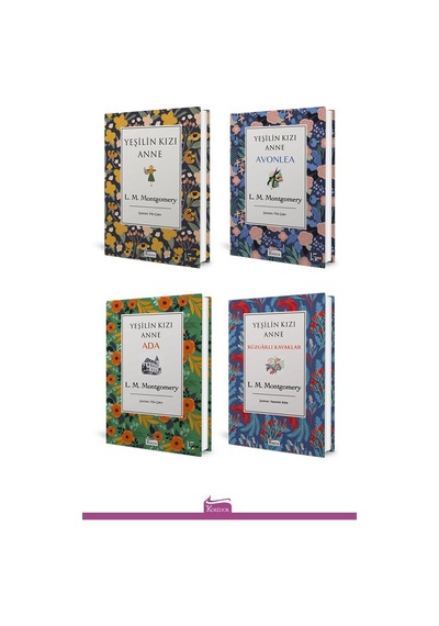Yeşilin Kızı Anne Set - 4 Kitap