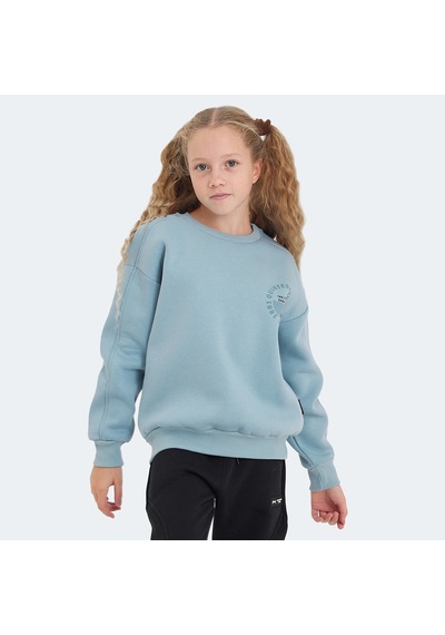 Slazenger LONE Çocuk  Mavi Sweatshirt