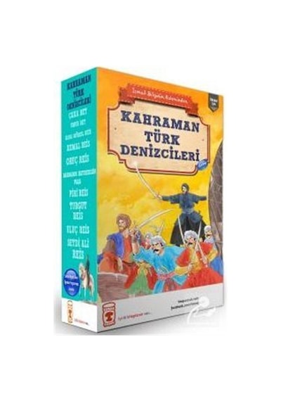 Kahraman Türk Denizcileri Seti 10 Kitap - İsmail Bilgin