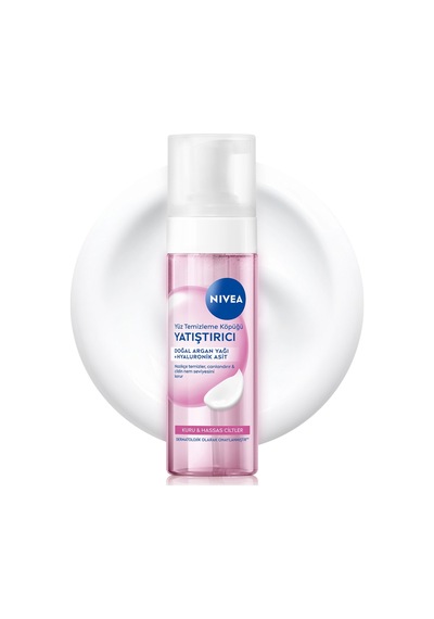5 Adet Nıvea Yatıştırıcı Yüz Temizleme Köpüğü 150 Ml, Kuru Ve Hassas Cilt