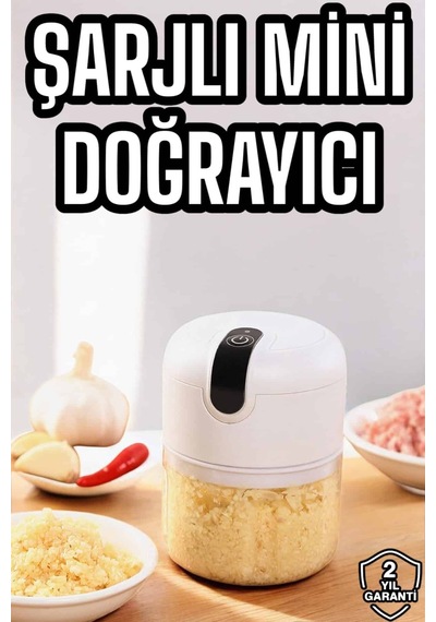 El Rondosu Mini Şarjlı Doğrayıcı Taşınabilir 250 Ml - Lisinya