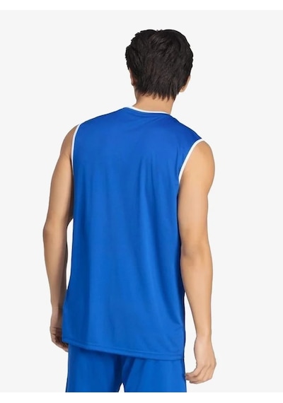 Adidas Kb3931 Entrada26 Sleeveless Jersey Erkek T-shirt Mavi