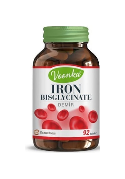 Voonka Iron Bisglycinate Demir 92 Tablet
