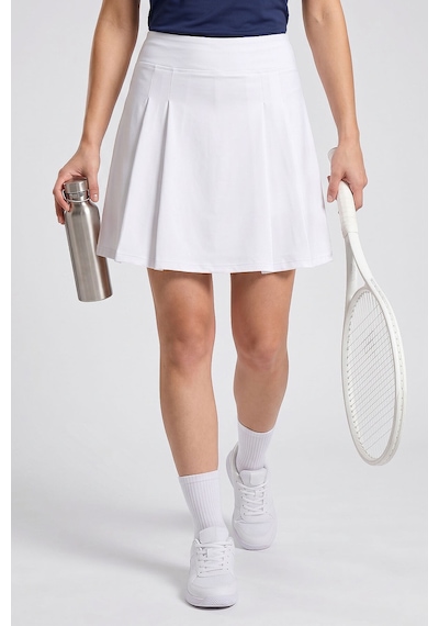 Tommylıfe Beyaz Yüksek Bel Kadın Tenis Etek - 94690