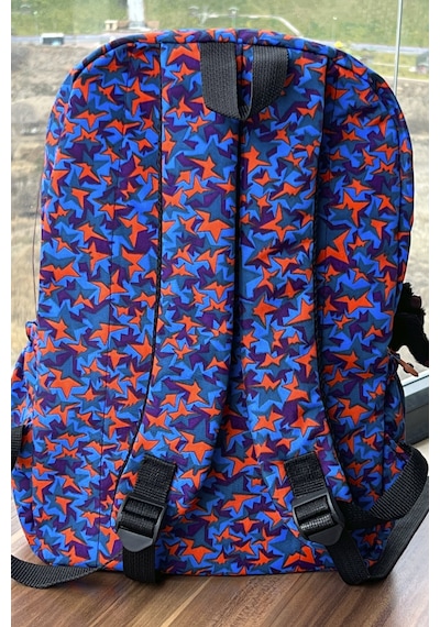 Nemo Bags Mor Desenli Çantası Krinkıl Su Geçirmez Okul Çantası