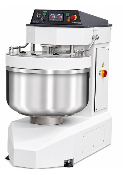 Ism 100-32s, 100lt, Çift Yönlü Dönen Kazanlı Sprial Mikser Beyaz