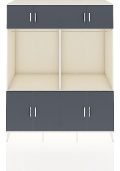Kronos Gardrop 10 Raflı 8 Kapaklı 2 Askılı 176x59x221 Aytaşı-antrasit/aytaşı Antrasit/aytaşı Kronos Gardrop 10 Raflı 8 Kapaklı 2 Askılı 176x59x221 Aytaşı-antrasit/aytaşı Antrasit/aytaşı