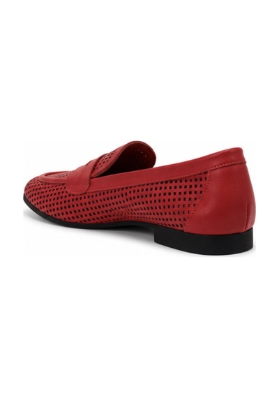 N Napa Shoe Np.22201.kırmızı Deri Babet