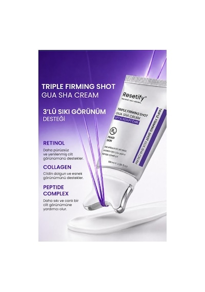 Resetify Triple Firming Shot Gua Sha Sıkılaştırıcı Gençleştirici RESETIFY.007