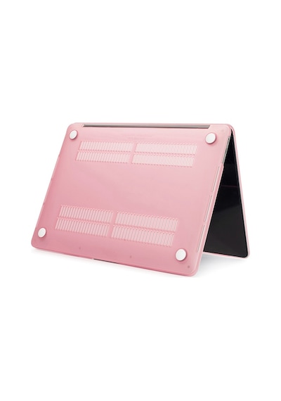 Ally Apple Uyumlu MacBook Air 13 A1932 2018 A2179 2020 Kristal Kapak Koruma Kılıf Pembe