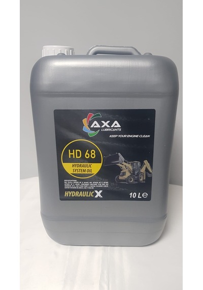 Axa Lubricants Hd 68 Hidrolik Sistem Yağı 10 L