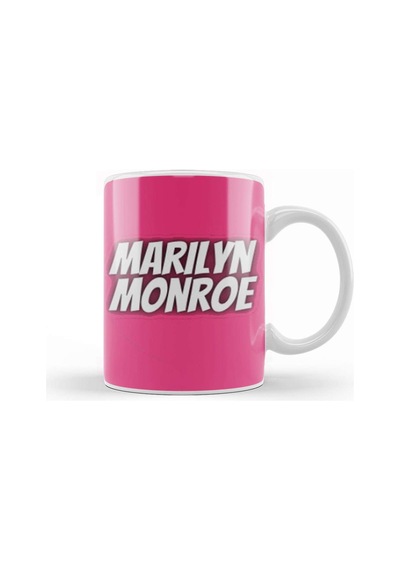 Marilyn Monroe Quotes Art Gift Vintage Retro Style Kupa Bardak Porselen No12837 Karışık