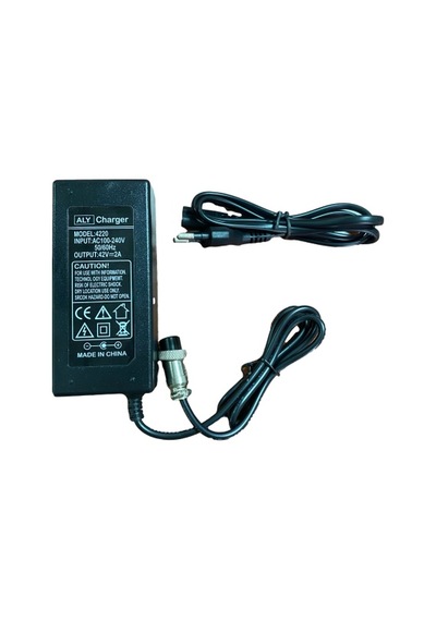 Onvo OV006 OV007 Modelleriyle Uyumlu 42V - 2A Scooter Şarj Cihazı